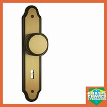 Fechadura para porta de Quarto/Interna FANO 813 02 Oxidada 40mm STAM Maçaneta Bola