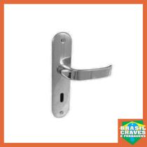 Fechadura para porta de Quarto/Interna Magnum 881-80I Cromado 40mm Pado Maçaneta Alavanca