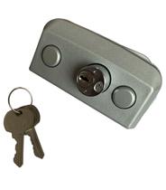 Fechadura para Porta de Vidro de Abrir 6 a 10mm com Miolo e 2 Chaves Modelo 1520 em Polímero Fechadura para Porta de Vidro de Abrir 6 a 10mm com Miolo e 2 Chaves Modelo 1520 em Polímero