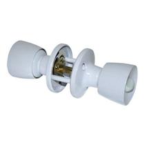 Fechadura para Porta Divisória Tubular Branca 90mm Ft050003 Gold Fechadura para Porta Divisória Tubular Branca 90mm Ft050003 Gold