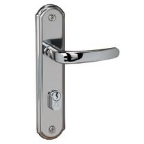 Fechadura Para Porta Externa 55mm Espelho Cromado Aliança