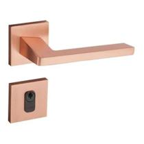 Fechadura Para Porta Externa Rose Gold Karli Pado 55mm Fechadura Para Porta Externa Rose Gold Karli Pado 55mm