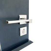 Fechadura para Porta Modelo Turim Interna Externa Polido