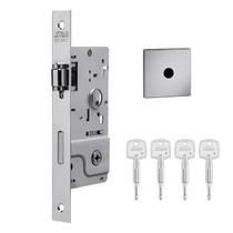 Fechadura Para Porta Pivotante Rolete 800 Tetra Escovado Stam