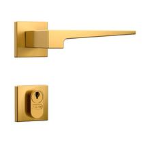 Fechadura Para Porta Quarto Sala Externa 55mm Dourada Stam