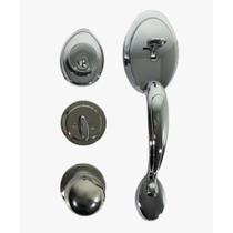 Fechadura Para Porta Retrô Blim Blim - Externa Cromada