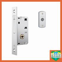 Fechadura para porta Tetra Chave Auxiliar Inox 1003 18mm STAM Fechadura para porta Tetra Chave Auxiliar Inox 1003 18mm STAM
