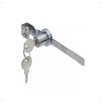 Fechadura Para Vitrine Vidro, Freezer, Cristaleira, Expositor Trava Morcego Jacaré