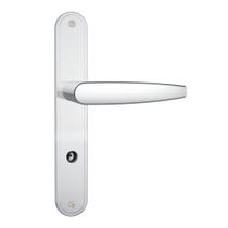 Fechadura Perfil Metálico Estreito 500/33 Tetra Chave Espelho Inox Cromado 26,5mm Stam