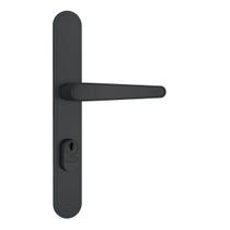 Fechadura Perfil Serralheiro Estreito Externa 601-602/03 Preto Fosco Stam