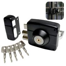 Fechadura Pitones Sobrepor 100mm 5 Chave Tetra Para Portão