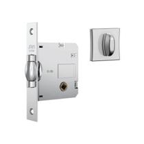 Fechadura Pivotante Banheiro Stam 1025 Roseta Quadrada WC
