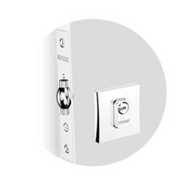 Fechadura Pivotante Regulagem Externa Ros34 Br45pk65 Soprano