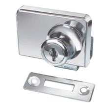 Fechadura Plus Dupla Para Vitrini Cristaleira Rack de Vidro Fechadura Plus Dupla Para Vitrini Cristaleira Rack de Vidro