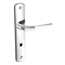 Fechadura Popline Reta Banheiro Espelho Cromado 40mm Esp26 40x53 Soprano
