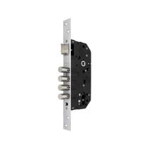 Fechadura Porta 4 Pinos Cil 7cm Multiponto Maçaneta FAN9010P
