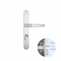 Fechadura Porta Alumínio 501-502/03 Externa Inox Stam