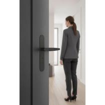 Fechadura Porta Alumínio 603/33 36mm Preto Fosco Fechadura Porta Alumínio 603/33 36mm Preto Fosco