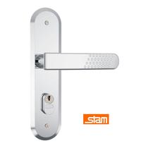 Fechadura Porta Alumínio Madeira Aço Stam EXT 1801/21 - INOX