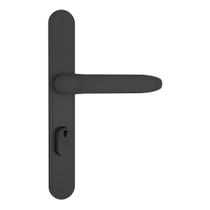 Fechadura Porta Alumínio Stam Externo 601-602/11 Preto Fosco Fechadura Porta Alumínio Stam Externo 601-602/11 Preto Fosco