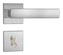 Fechadura Porta Banheiro 823 Roseta Em Aço Inox Stam