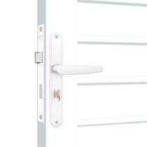 Fechadura Porta Banheiro Alumínio Stam 621-622/33 Branco Fechadura Porta Banheiro Alumínio Stam 621-622/33 Branco