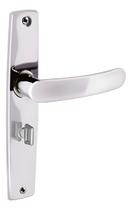 Fechadura Porta Banheiro Inox Polido Aliança 2800/41 Premium Espelho Reto 40mm