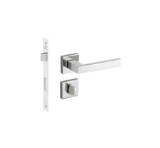 Fechadura porta banheiro wc hato 2 imab inox polido cromada maquina 55mm Fechadura porta banheiro wc hato 2 imab inox polido cromada maquina 55mm