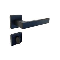 Fechadura porta banheiro wc hato 2 inox imab preta preto máquina 55mm Fechadura porta banheiro wc hato 2 inox imab preta preto máquina 55mm