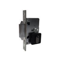 Fechadura Porta Correr Asa Avião Imab 2441 Preta Preto Fosco