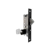 Fechadura Porta Correr Bico De Papagaio Linha Gold 1060 Preta