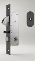Fechadura Porta Correr Tetra 1940 Preto Fosco