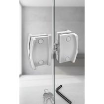 Fechadura Porta Correr Vidro Cinza 3530/3534 Segura Fechadura Porta Correr Vidro Cinza 3530/3534 Segura