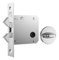 Fechadura Porta Correr WC 1006S Inox Stam Fechadura Porta Correr WC 1006S Inox Stam