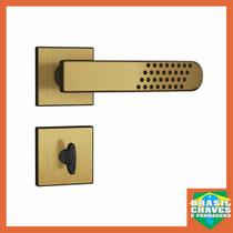 Fechadura porta de Banheiro FANO 823 21 Roseta Quadrada Oxidada 40mm STAM Maçaneta Alavanca Fechadura porta de Banheiro FANO 823 21 Roseta Quadrada Oxidada 40mm STAM Maçaneta Alavanca