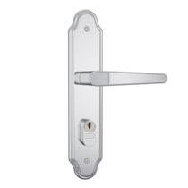 Fechadura Porta De Madeira Externa De Cilindro De Segredo e 2 Chaves Inox