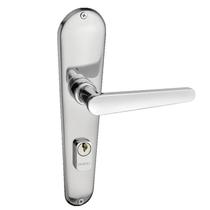 Fechadura porta de sala quarto ou cozinha francesa 40mm Pado Cromada Fechadura porta de sala quarto ou cozinha francesa 40mm Pado Cromada