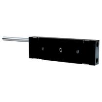 Fechadura Porta Enrolar de Aço Trava Lateral 1200 Tetra Chave Preto Fosco Stam Fechadura Porta Enrolar de Aço Trava Lateral 1200 Tetra Chave Preto Fosco Stam