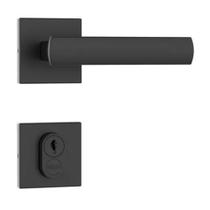 Fechadura Porta Externa 1601/35 Preto Broca 55mm Stam