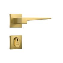 Fechadura porta externa dourada gold classic 3200 stam quadrada máquina 55 mm Fechadura porta externa dourada gold classic 3200 stam quadrada máquina 55 mm