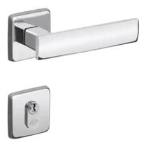 Fechadura Porta Externa Metro Light 55mm Cromada Imab