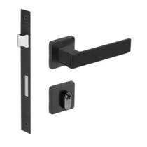 Fechadura Porta Externa Tess 40mm Preto Imab