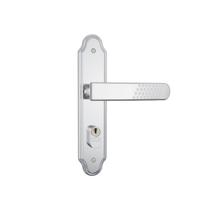 Fechadura Porta Ferro Madeira Externa Stam Espelho Inox