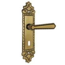 Fechadura Porta Ferro Madeira Interna Broca 40mm Colonial Soprano