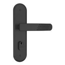 Fechadura Porta Interna e Externa 1801/21 Preto Fosco Stam