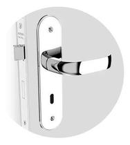 Fechadura Porta Interna Icaro Reta Cromado Esp43 (40x53)