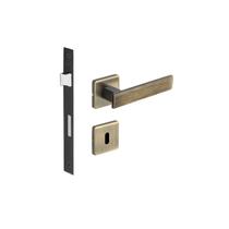 Fechadura porta interna metro light imab antique ouro velho quarto sala aq chave grande 55mm Fechadura porta interna metro light imab antique ouro velho quarto sala aq chave grande 55mm