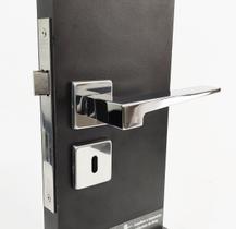 fechadura Porta interna quarto 3200 classic quadrada cromada - Stam