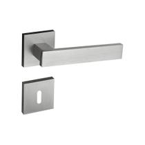 Fechadura Porta Interna Retro Inox Escovado Broca 55mm Pado