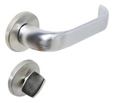 Fechadura Porta Madeira Duna Banheiro Wc Escovada Imab 40mm Fechadura Porta Madeira Duna Banheiro Wc Escovada Imab 40mm
